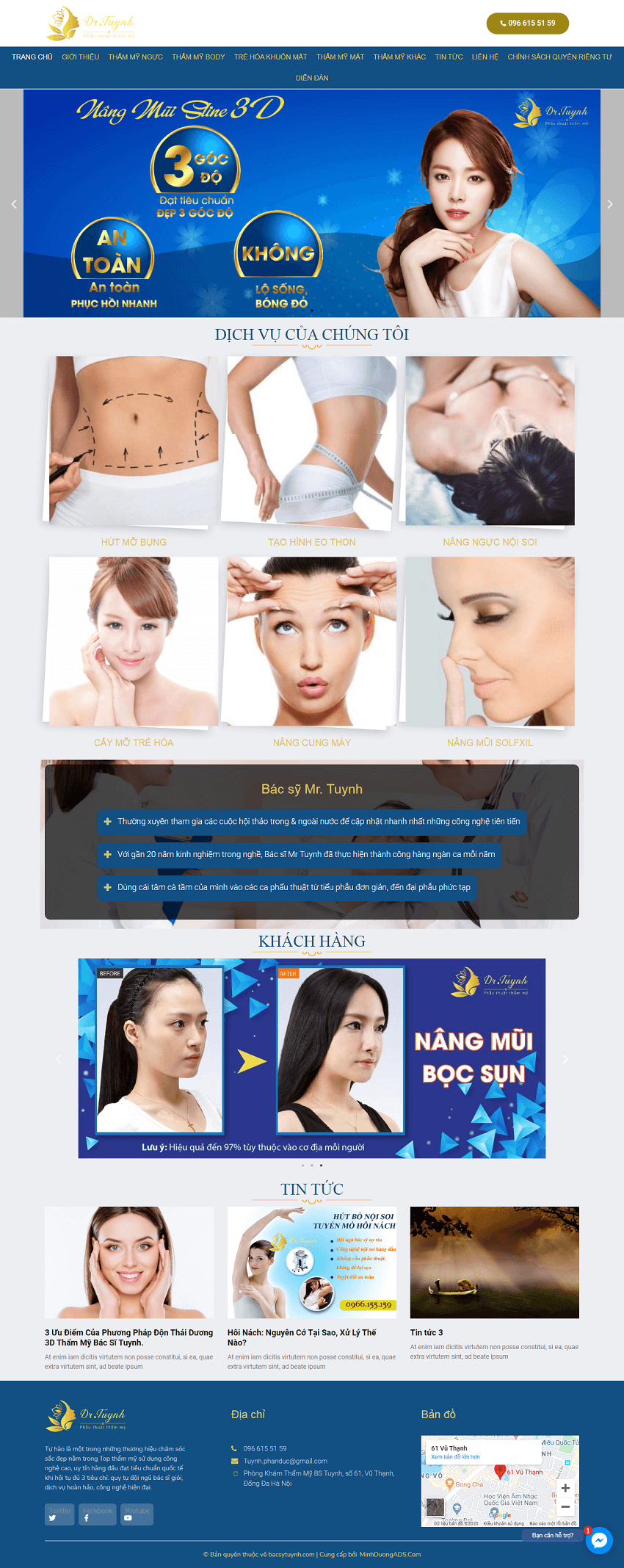 Web Bác sỹ Mr. Tuynh