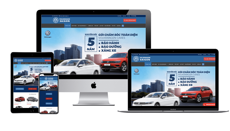 Vì sao lại chọn MD Web để thiết kế website ô tô?