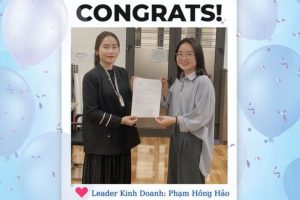 Quyết định bổ nhiệm vị trí leader kinh doanh – Phạm Hồng Hảo